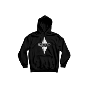AzGard premium hoodie - crni front